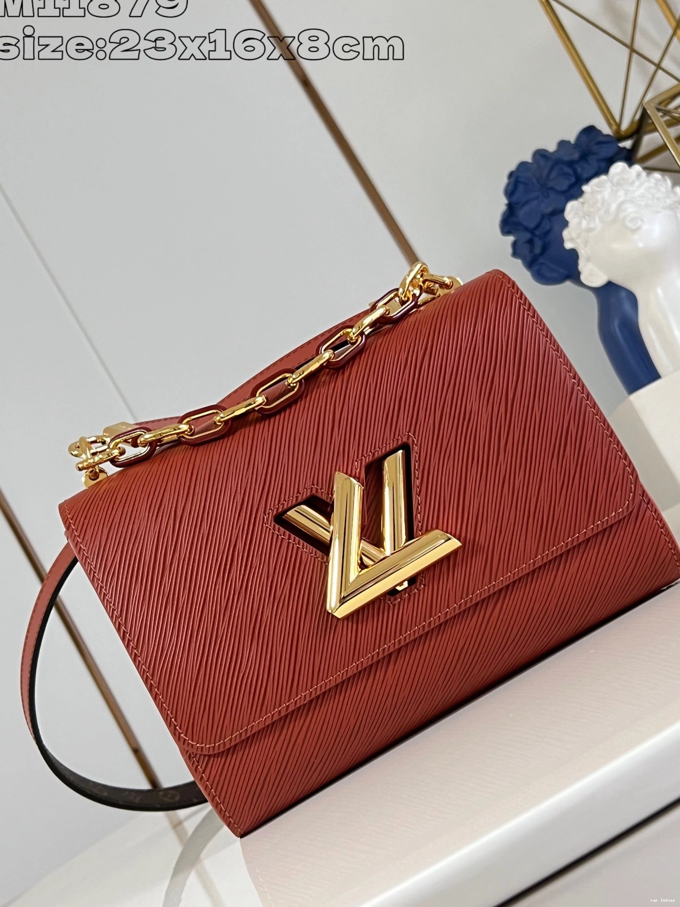 Cheap MM-23*17*9.5CM VUITTON TWIST LOUIS 0726